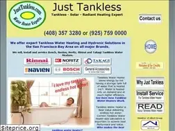 Sites similar to justtankless.com