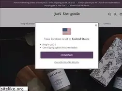 Sites similar to justthegoods.net
