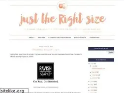 Sites similar to justtherightsize.net