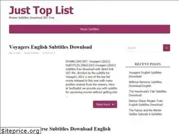 Sites similar to justtoplist.com