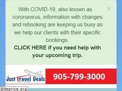 Sites similar to justtraveldeals.ca