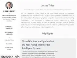 Sites similar to justusthies.github.io