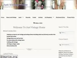 Sites similar to justvintagehome.com