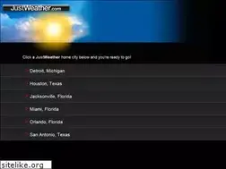 Sites similar to justweather.com