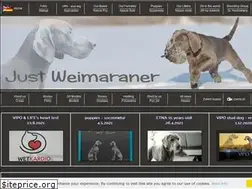 Sites similar to justweimaraner.com