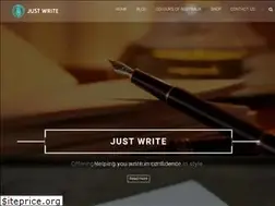 Sites similar to justwrite.com.au