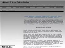 Sites similar to juttas-schreiblabor.de