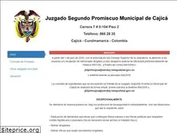 Sites similar to juzgado2cajica.com
