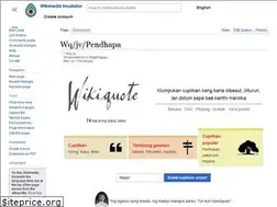 Sites similar to jv.wikiquote.org