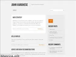 Sites similar to jvarghese.com
