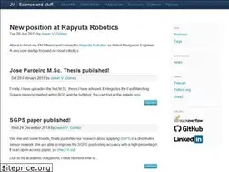 Sites similar to jvgomez.github.io