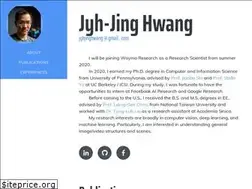 Sites similar to jyhjinghwang.github.io