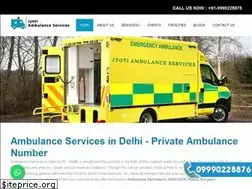 Sites similar to jyotiambulanceservicesdelhi.com