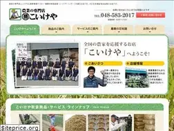 Sites similar to k-koikeya.co.jp
