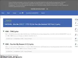 Sites similar to k-lyrics4u.blogspot.com