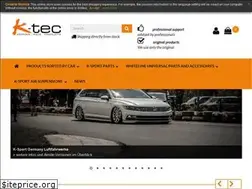 Sites similar to k-tec-germany.com
