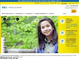 Sites similar to k12privateacademy.com