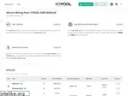 Sites similar to k1pool.com