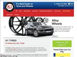 Sites similar to k1tyres.co.uk