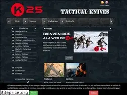 Sites similar to k25-tacticalknives.com