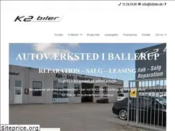Sites similar to k2biler.dk