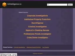 Sites similar to k2intelligence.co