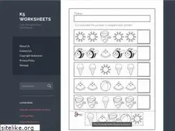 Sites similar to k5worksheets.com