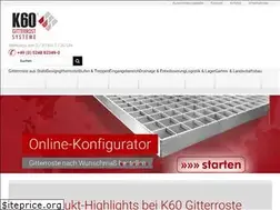 Sites similar to k60-gitterroste.de