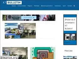 Sites similar to k7bulletin.no