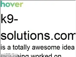 Sites similar to k9-solutions.com