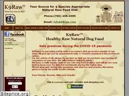 Sites similar to k9raw.com