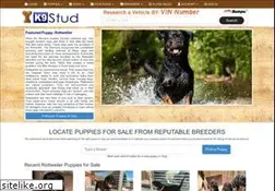 Sites similar to k9stud.com