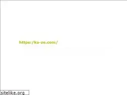 Sites similar to ka-ze.com