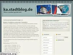 Sites similar to ka.stadtblog.de