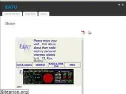 Sites similar to ka7u.us
