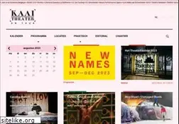 Sites similar to kaaitheater.be