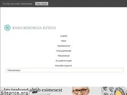 Sites similar to kaalukirurgia.ee