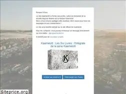 Sites similar to kaamelott.co