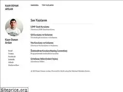 Sites similar to kaanosman.github.io