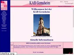 Sites similar to kab-gernsheim.de