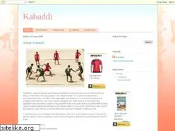 Sites similar to kabaddisport.blogspot.com