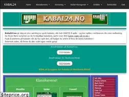 Sites similar to kabal24.no