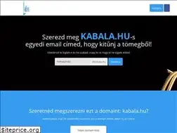 Sites similar to kabala.hu