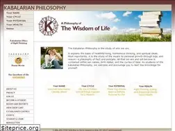 Sites similar to kabalarianphilosophy.org
