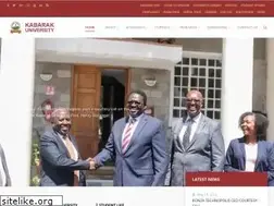 Sites similar to kabarak.ac.ke