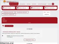 Sites similar to kabaretowebilety.pl