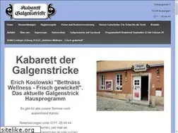 Sites similar to kabarettdergalgenstricke.de