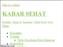 Sites similar to kabarsehat.com