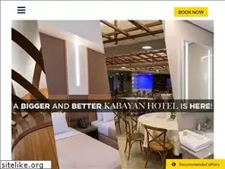 Sites similar to kabayanhotel.com.ph
