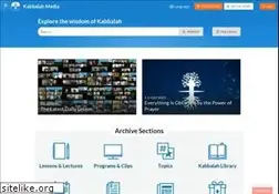Sites similar to kabbalahmedia.info